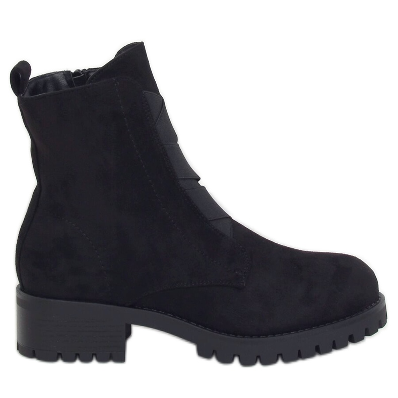 Schwarze Stiefel für Damen schwarz 0-367 Schwarz