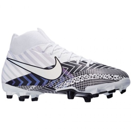 Nike Mercurial Superfly 7 Academy Mds FG / MG Jr BQ5409-110 Fußballschuhe mehrfarbig weiß