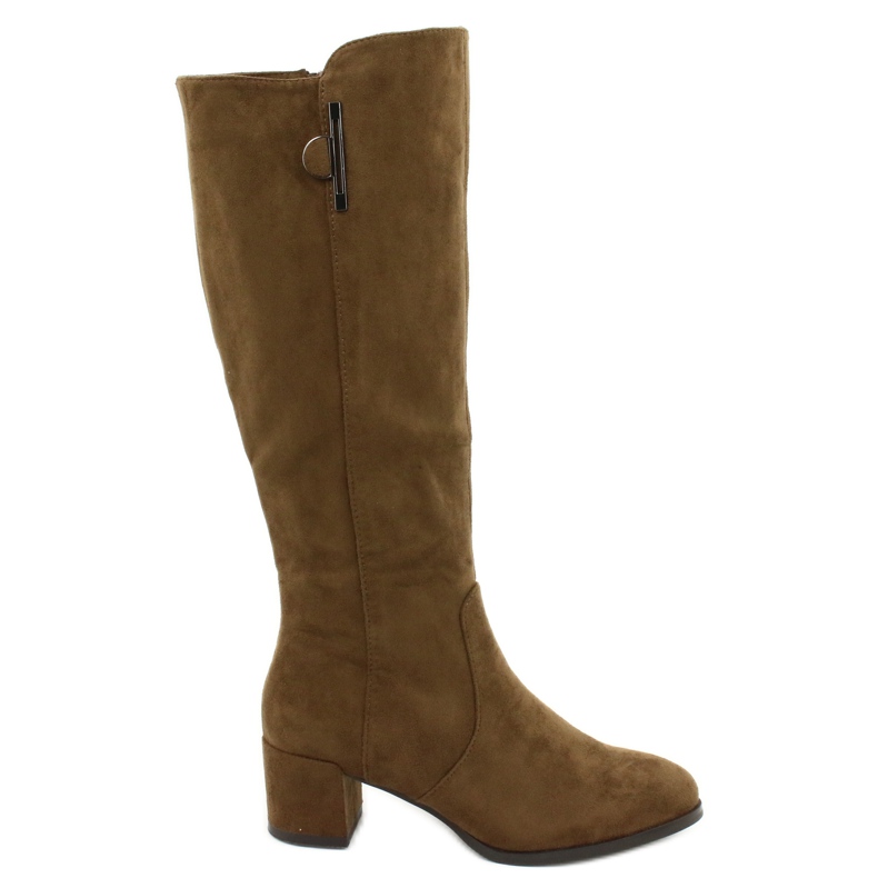 Wildlederstiefel Oliv Sergio Leone KZ277 braun