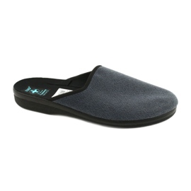 Adanex 24141 Hausschuhe für Herren schwarz blau