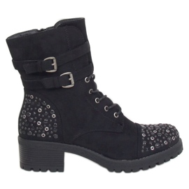 Schwarz Arbeitsstiefel 88063 Schwarz