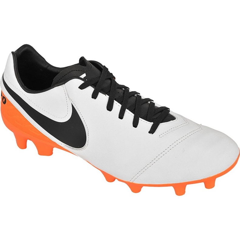 Nike Tiempo Mystic V Fg M 819236-108 Fußballschuhe orange, weiß, orange weiß