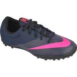 Nike MercurialX Pro Jr Tf 725239-446 Schuh marine mehrfarbig