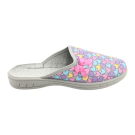 Befado farbige Kinderschuhe 707Y410 lila blau rosa mehrfarbig