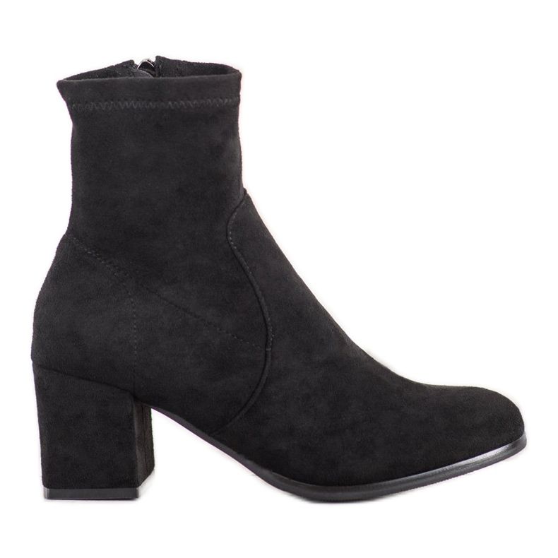 Evento Stiefel mit hohem Absatz schwarz