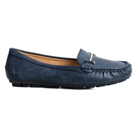 Clowse Bequeme Slipper marineblau