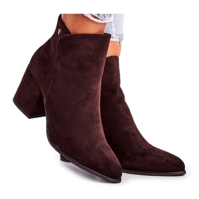 Vinceza Damenstiefel Warm Eco Suede Brown So Good braun