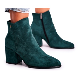 Vinceza Damenstiefel Warm Eco Suede Green So Good grün