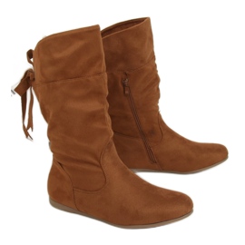 Kamelschärpe für Damen DH29 Camel braun