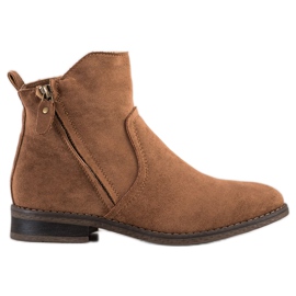 Evento Bequeme Freizeitstiefel braun