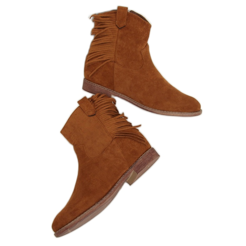 Stiefel im Stil von Boho Camel 688-A99 Camel braun mehrfarbig