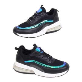 Schwarze Sportschuhe für Damen LL1758 Black