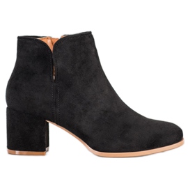 Bella Paris Stylische Stiefel mit hohen Absätzen schwarz