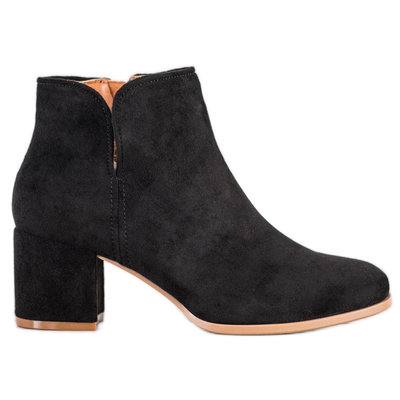 Bella Paris Stylische Stiefel mit hohen Absätzen schwarz