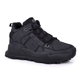Herren Sportschuhe Big Star Black GG174416 schwarz