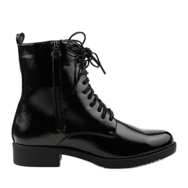 Schwarze Damen Arbeitsstiefel A8315 / B