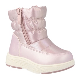 EVE Kinder-Schneestiefel mit Wolle gewärmt Rosa Cruella