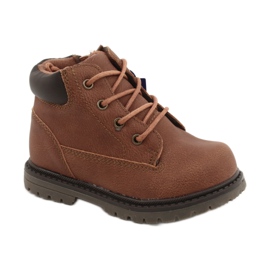 Apawwa Braune Stiefel für Kinderjungen Moa
