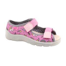 Befado Kinderschuhe 869X136 rosa mehrfarbig
