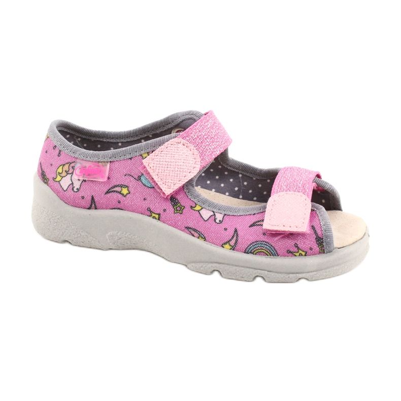 Befado Kinderschuhe 869X136 rosa mehrfarbig
