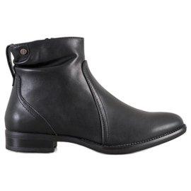 Klassische schwarze Stiefel von Sergio Leone