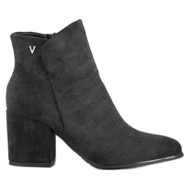 Schwarze VINCEZA Stiefel