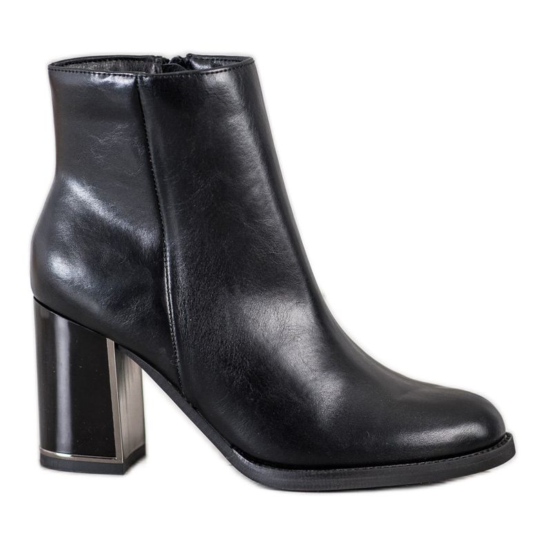 Goodin Stylische Stiefel mit hohen Absätzen schwarz