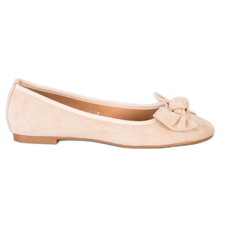 Sixth Sense Ballerina mit Schleife beige