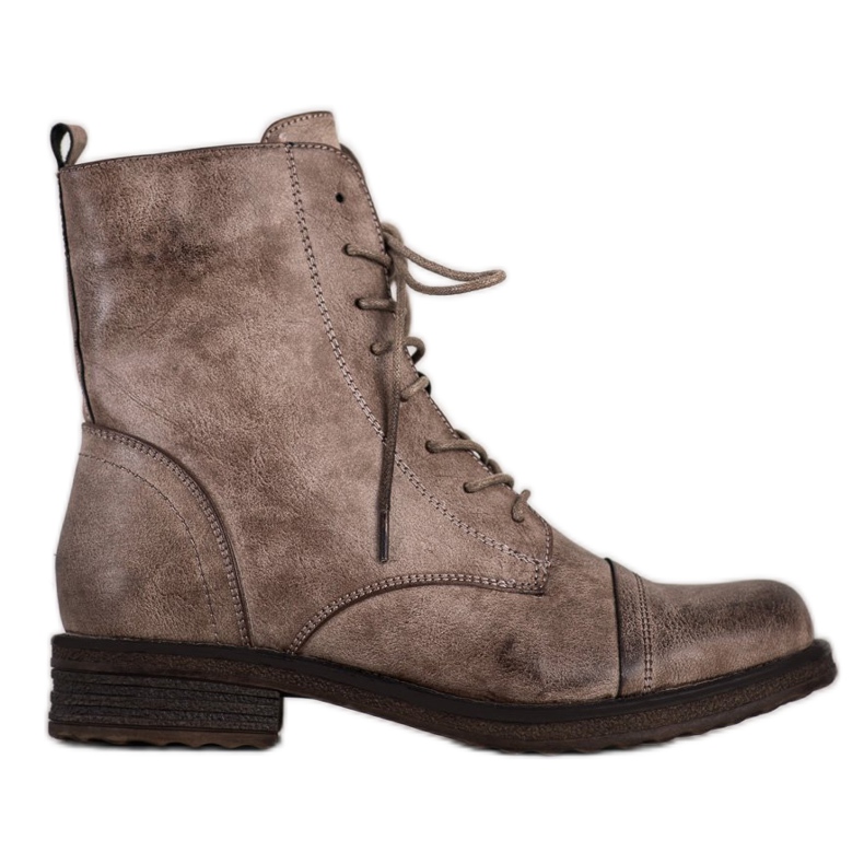 SDS Geschnürte Arbeiter beige