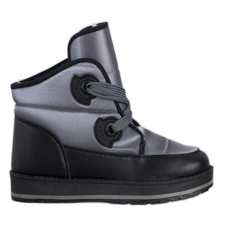 SHELOVET Modische Schneestiefel grau