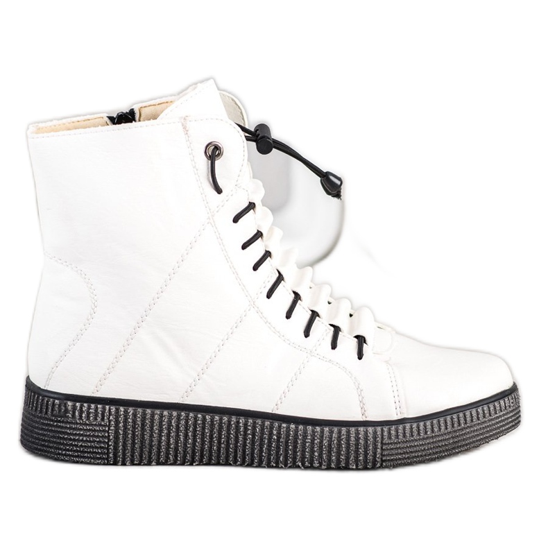 SHELOVET Weiße Arbeiter auf der Plattform