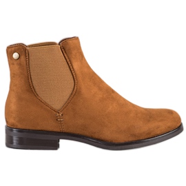 Clowse Lässige Chelsea-Boots braun