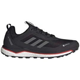 Adidas Terrex Agravic Flow Herrenschuhe schwarz und rot FU7448
