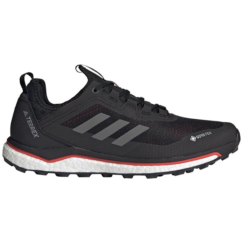 Adidas Terrex Agravic Flow Herrenschuhe schwarz und rot FU7448