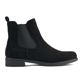 SHELOVET Stylische Chelsea-Boots schwarz