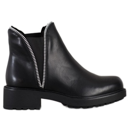 SHELOVET Stylische Chelsea-Boots schwarz