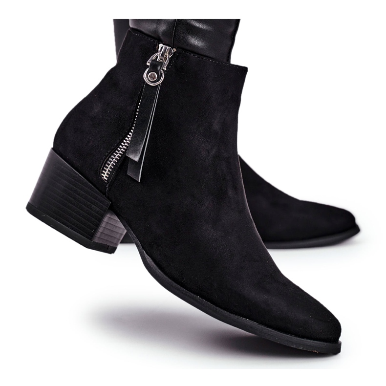 EVE Dezent schwarze isolierte High Heels für Damen