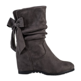 SHELOVET Hohe Keilstiefel