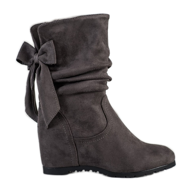 SHELOVET Hohe Keilstiefel