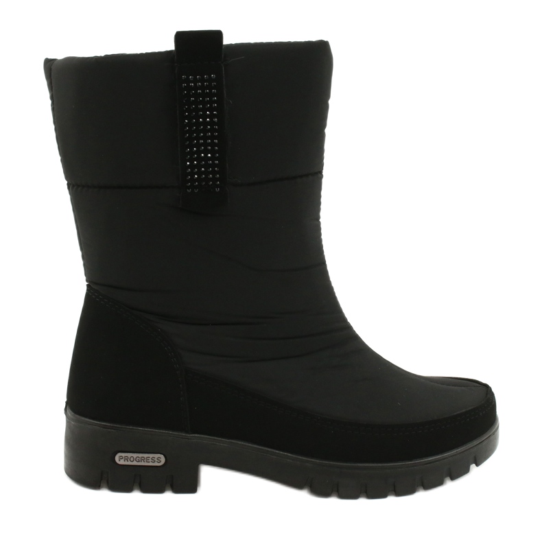 Light Fur Schneestiefel Progress 20-09 schwarz