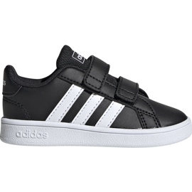 Adidas Grand Court I Kinderschuhe schwarz-weiß EF0117