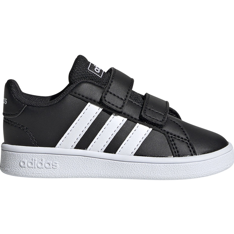 Adidas Grand Court I Kinderschuhe schwarz-weiß EF0117