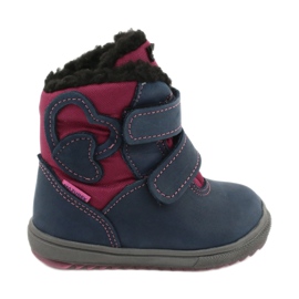 Stiefel Stiefel mit TE-POR Mazurek 1351 M Membran marineblau rosa