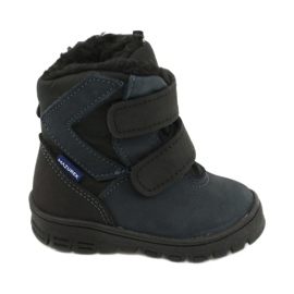 Stiefel Stiefel mit einer Mazurek 1351 Marineblau-Membran schwarz