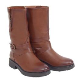 Braune Militärstiefel RB98P Camel