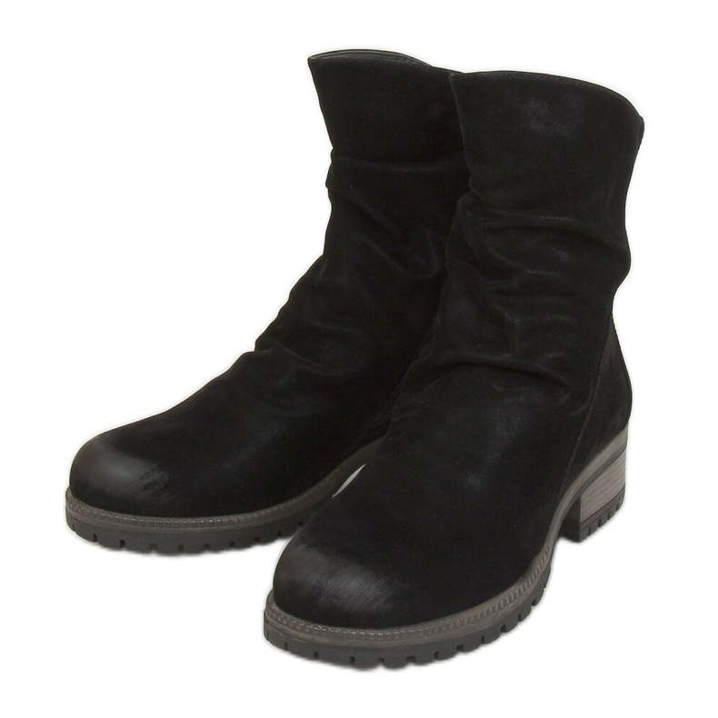 Schwarz Schwarze Stiefel für Damen K1936105 Negro