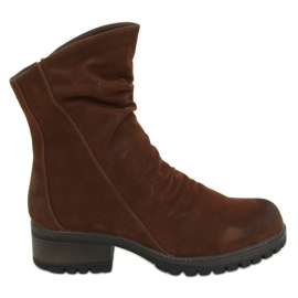 Braune Stiefel für Damen K1936105 Marron