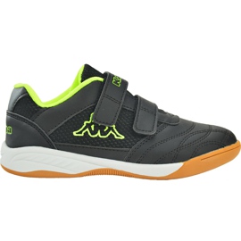 Kappa Kickoff T Kinderschuhe schwarz und gelb 260509T 1140