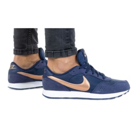 Nike Md Valiant (GS) Jr CN8558-401 Schuh navy blau golden