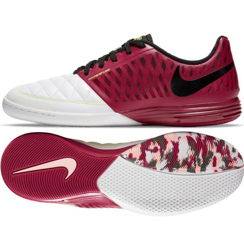 Nike LunarGato Ii Ic 580456 608 Fußballschuhe mehrfarbig rotwein